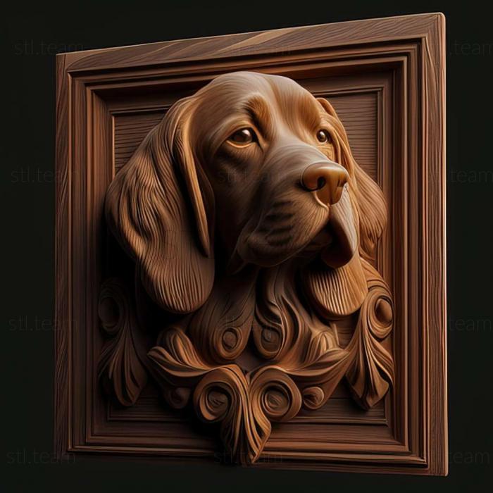 3D model dog (STL)